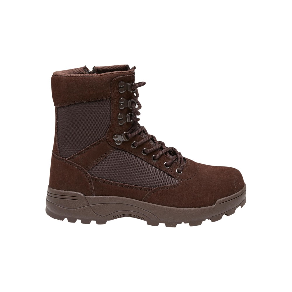Brandit - Tactical Zipper Lace up boot - Brown